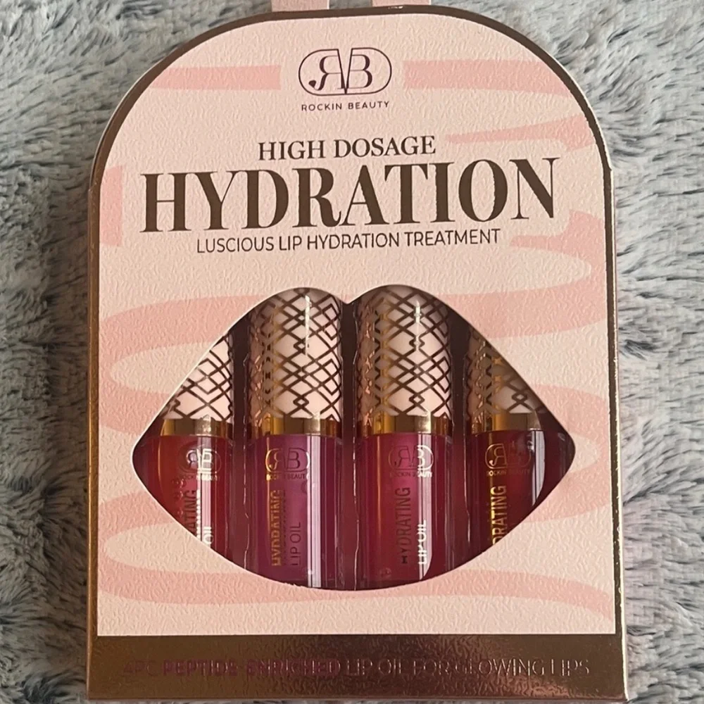 High Dosage Hydration Lip Treatment Set - Pink and Red